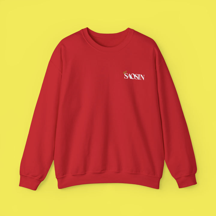 Not Saosin Actually Dead American Crew Neck (White Print)