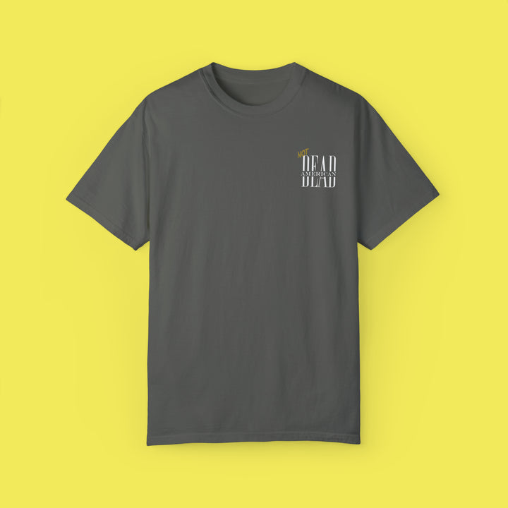 Not Dead American Actually Saosin T Shirt (White Print)