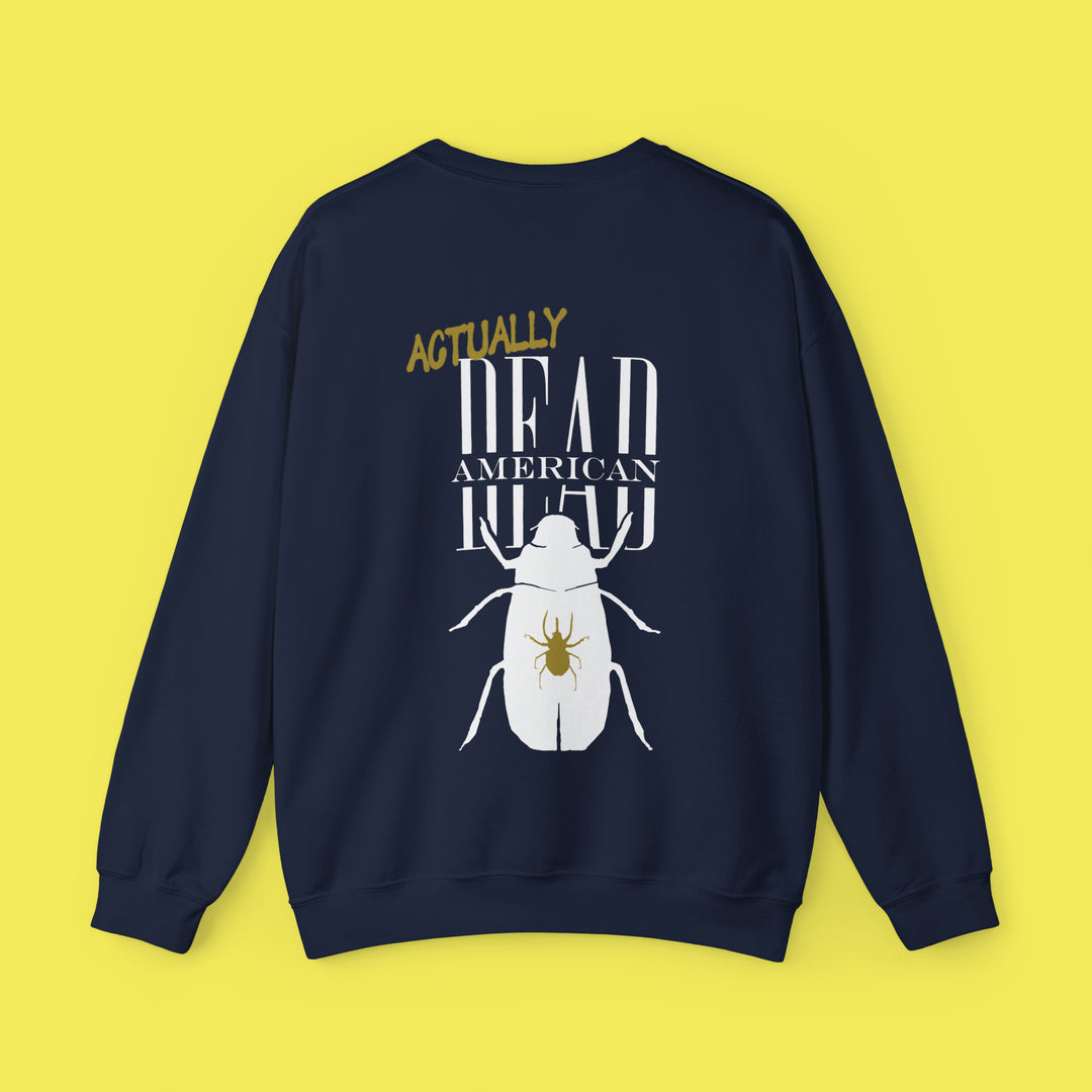 Not Saosin Actually Dead American Crew Neck (White Print)