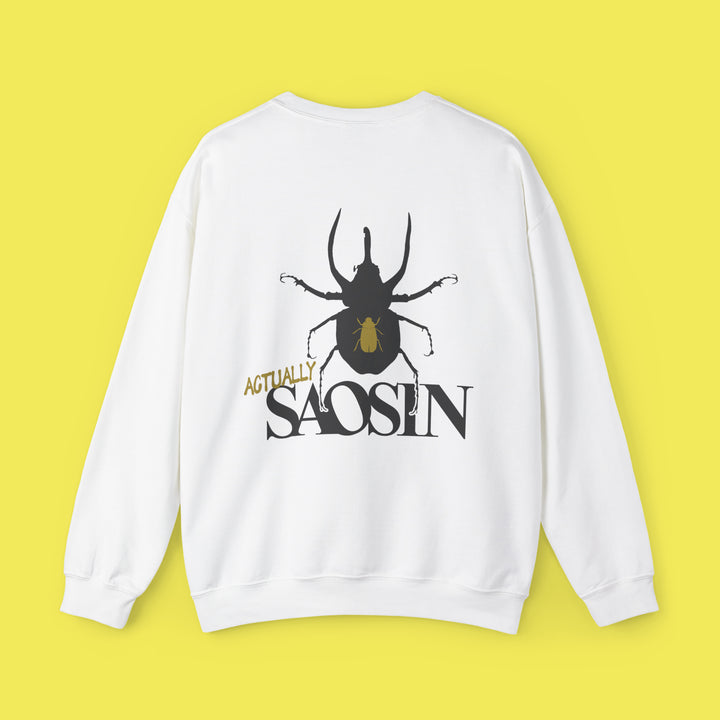 Not Dead American Actually Saosin Crewneck (Black Print)