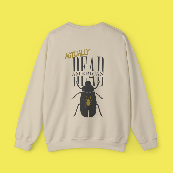Not Saosin Actually Dead American Crewneck (Black Print)