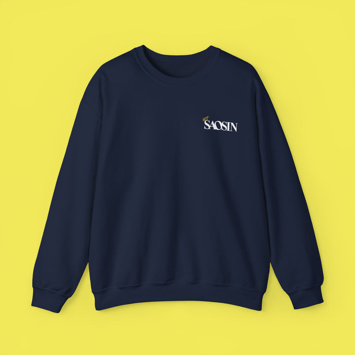 Not Saosin Actually Dead American Crew Neck (White Print)