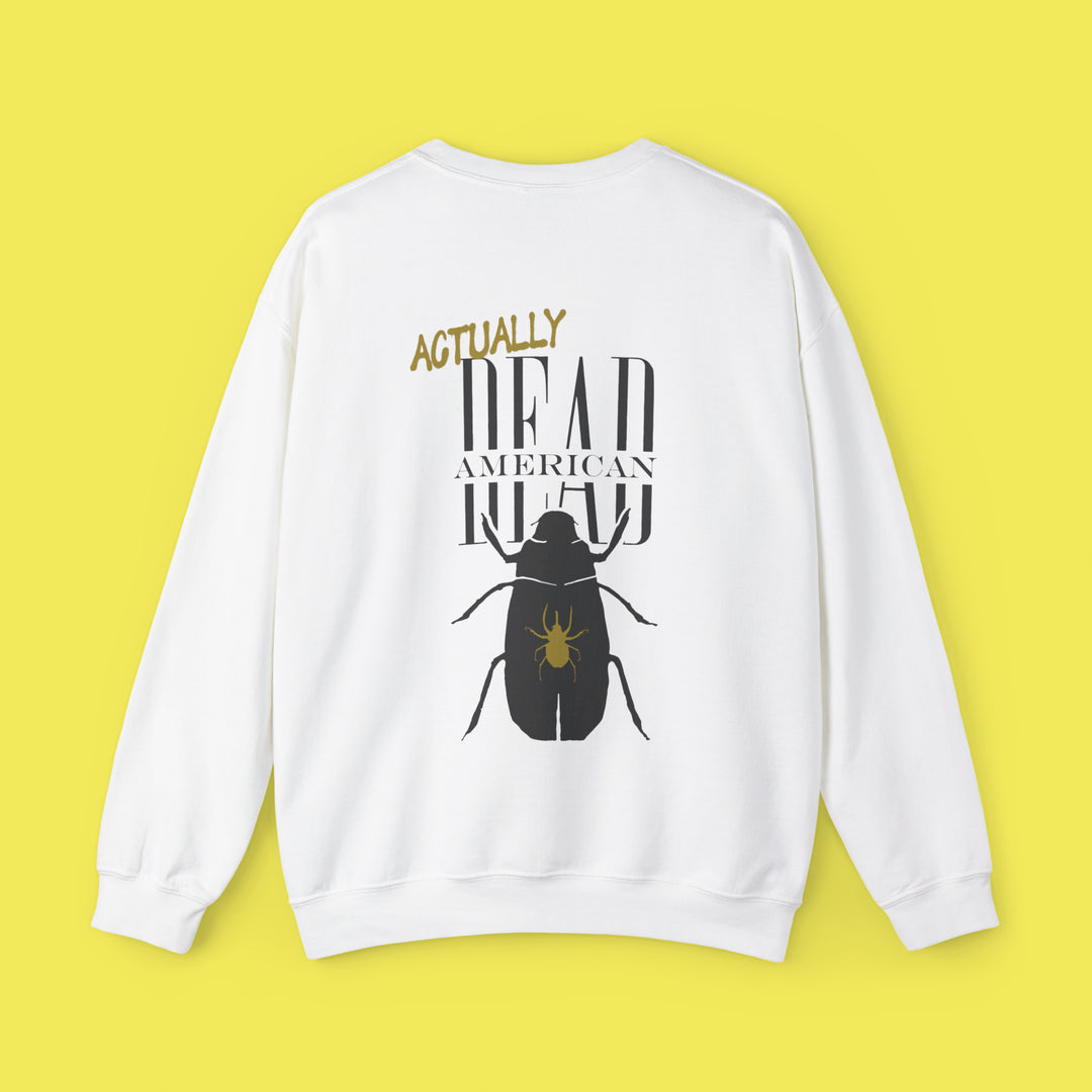 Not Saosin Actually Dead American Crewneck (Black Print)