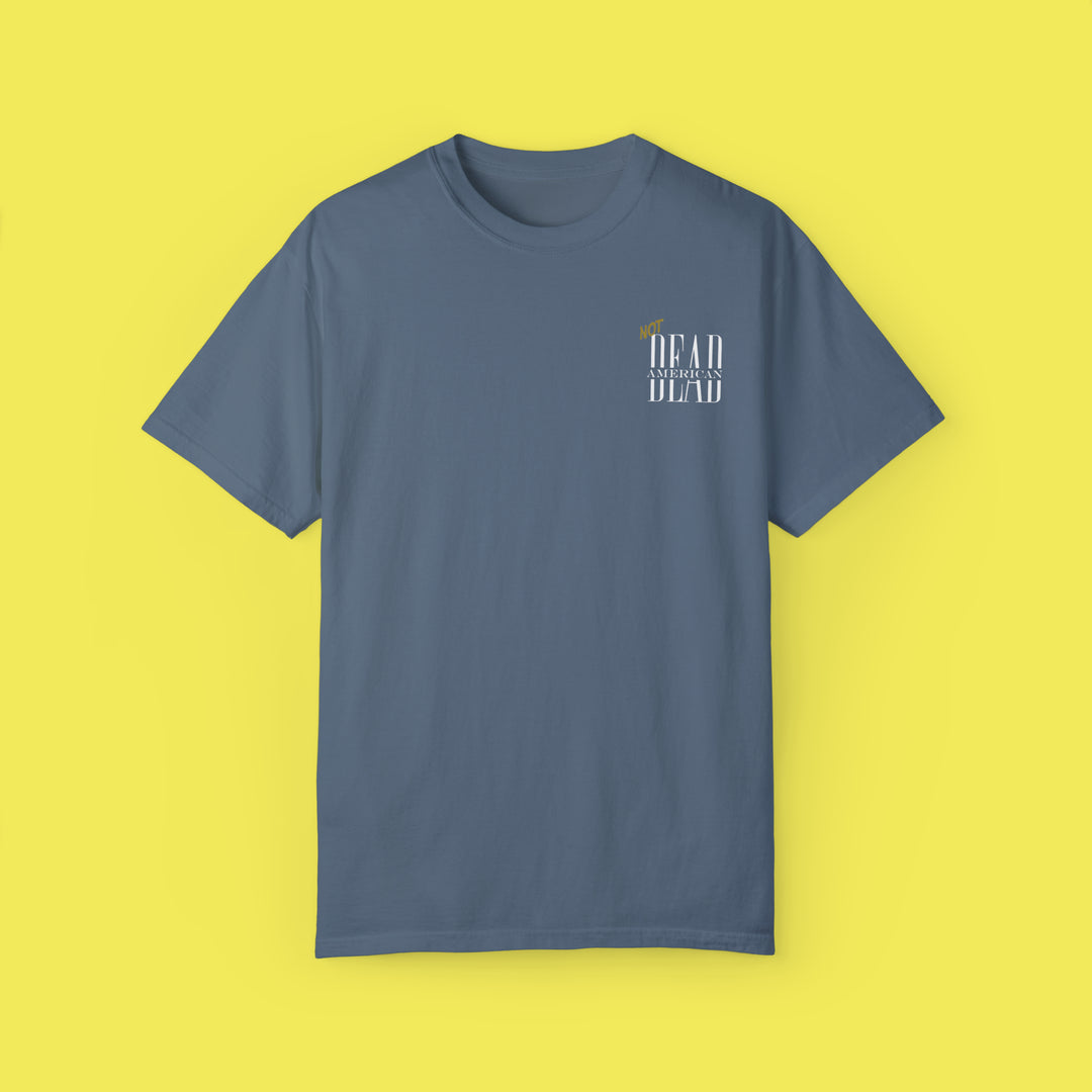 Not Dead American Actually Saosin T Shirt (White Print)