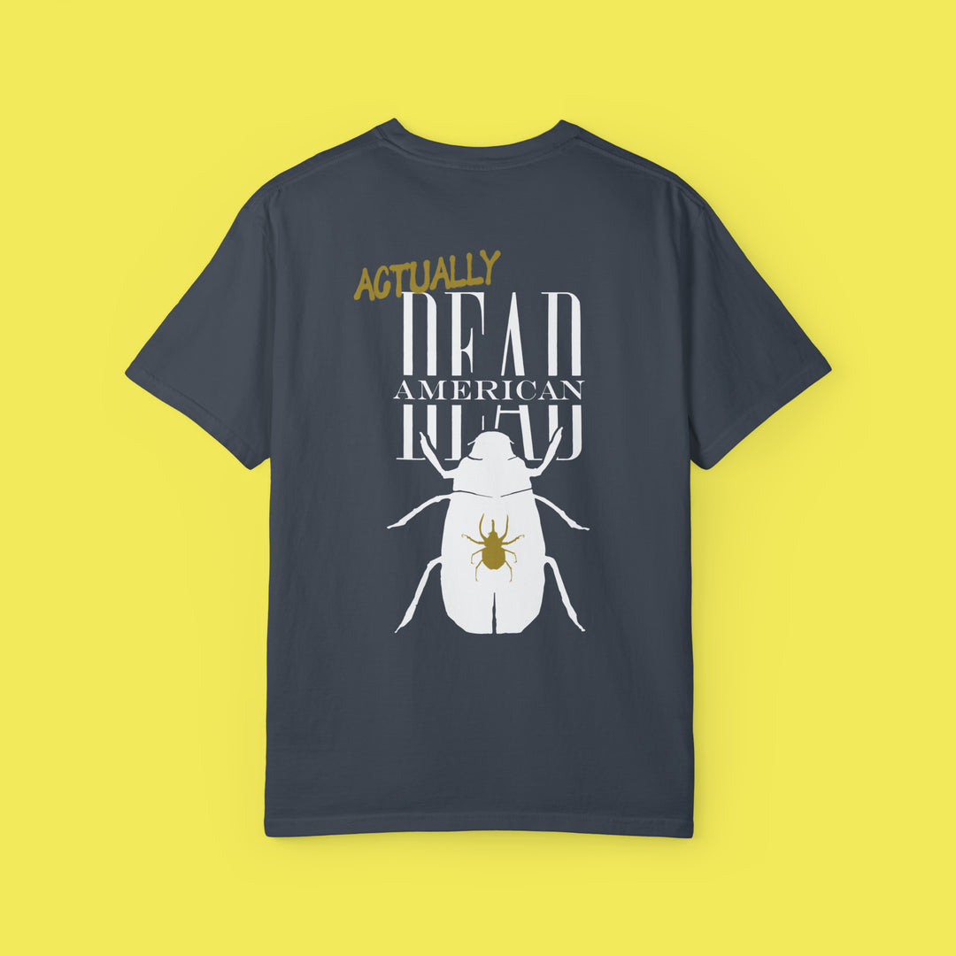 Not Saosin Actually Dead American T Shirt (White Print)