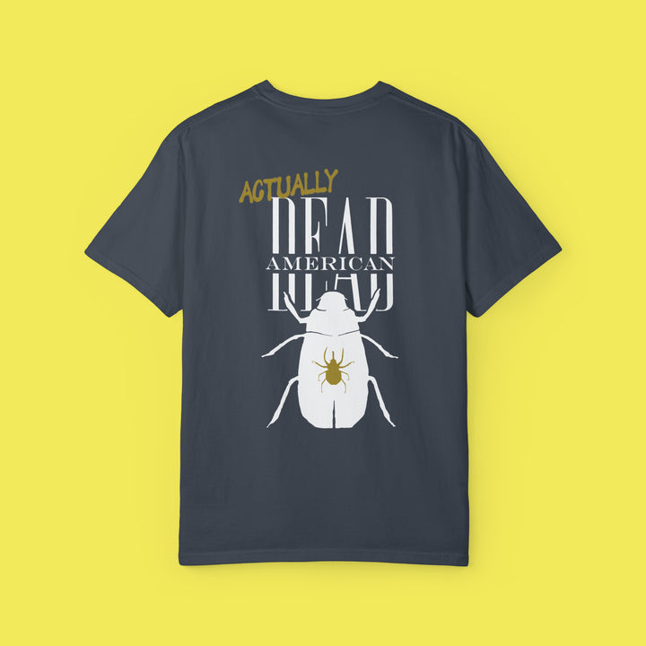 Not Saosin Actually Dead American T Shirt (White Print)