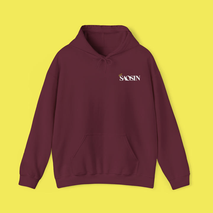 Not Saosin Actually Dead American Hoodie (White Print)
