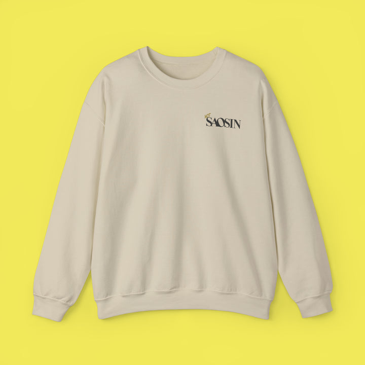 Not Saosin Actually Dead American Crewneck (Black Print)