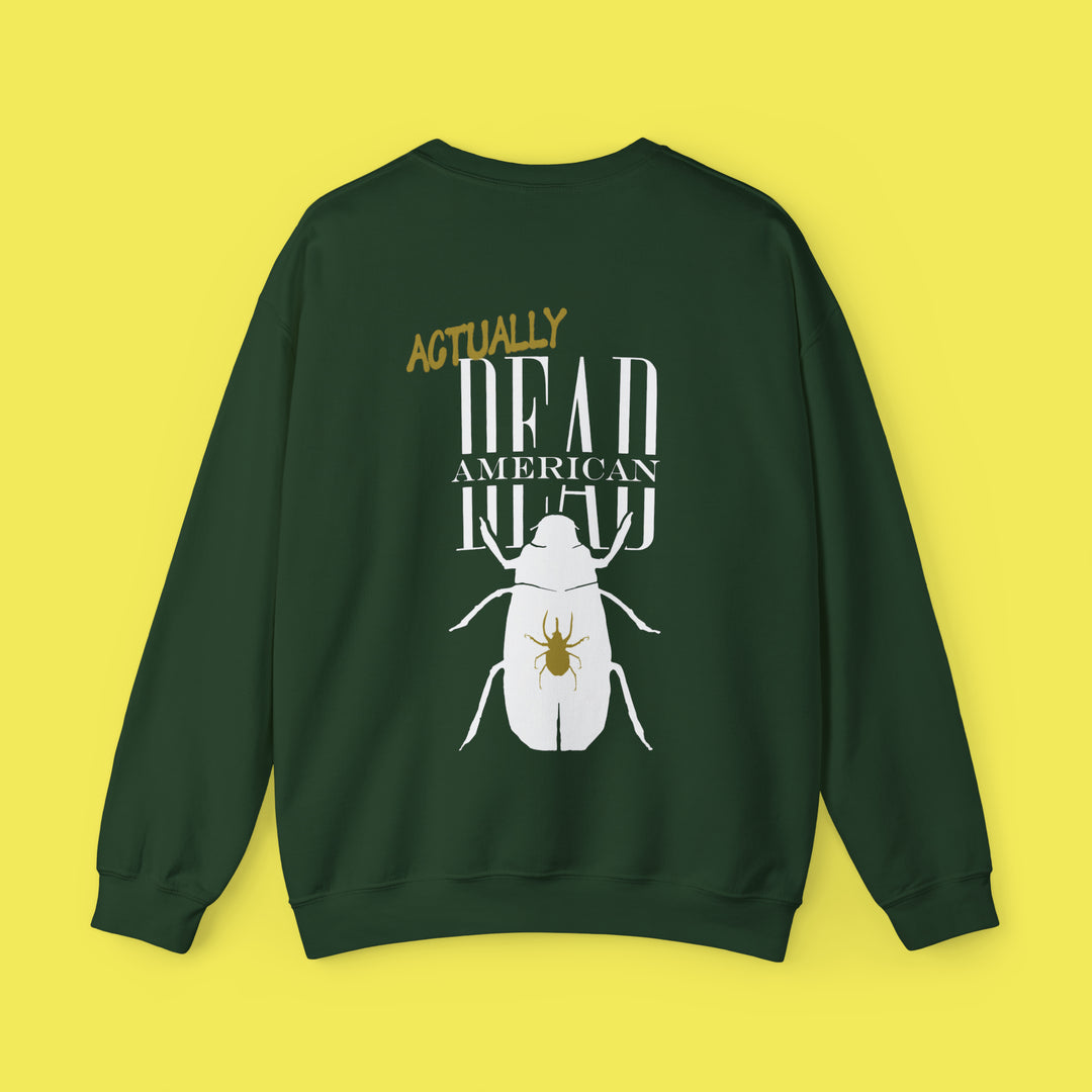 Not Saosin Actually Dead American Crew Neck (White Print)