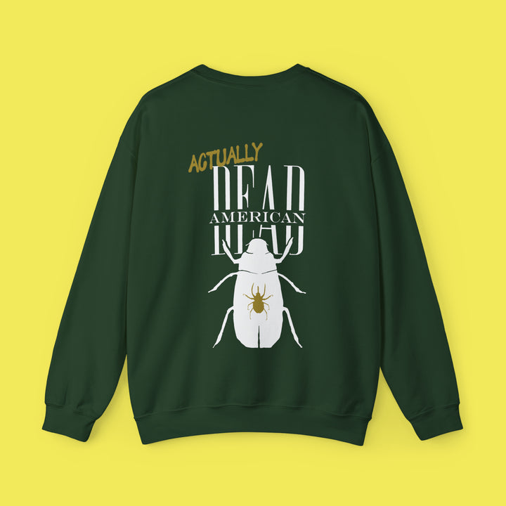Not Saosin Actually Dead American Crew Neck (White Print)