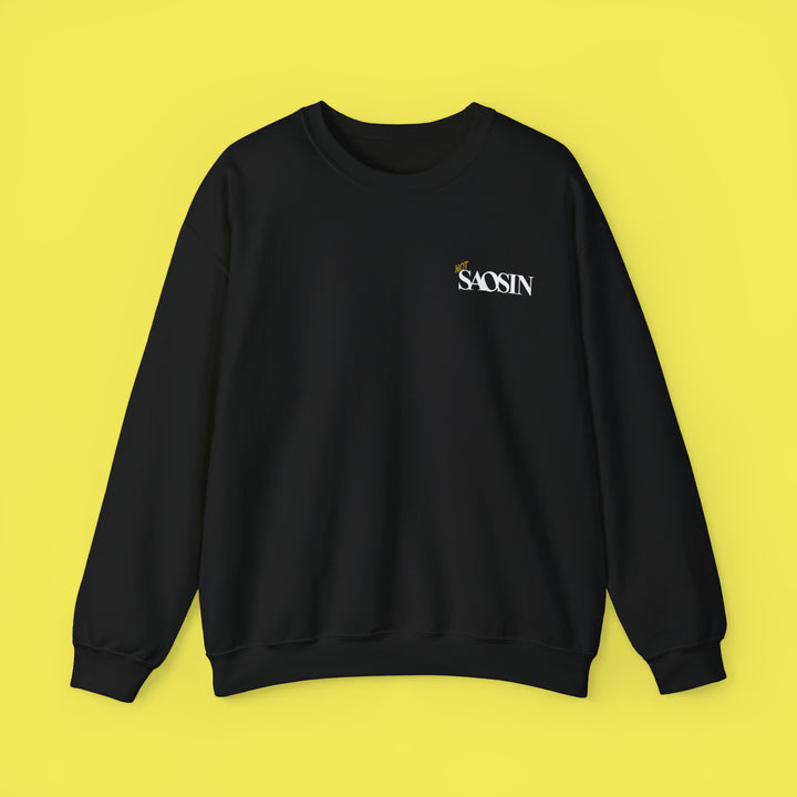 Not Saosin Actually Dead American Crew Neck (White Print)