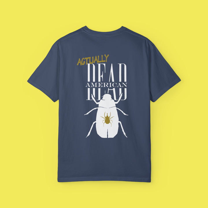 Not Saosin Actually Dead American T Shirt (White Print)