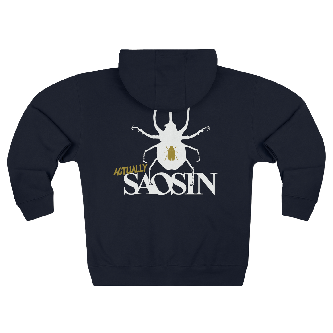 Not Dead American Actually Saosin Zip Hoodie