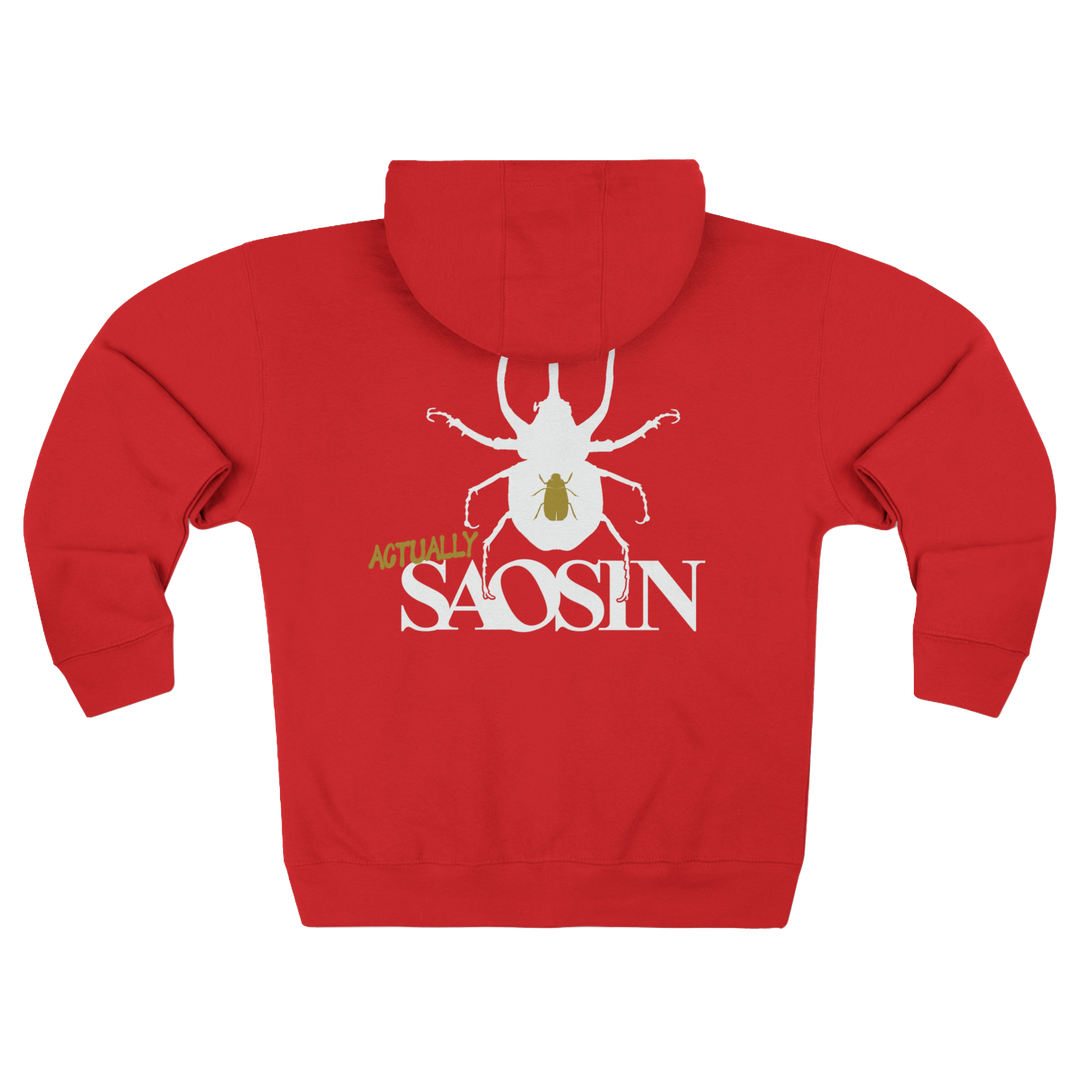 Not Dead American Actually Saosin Zip Hoodie