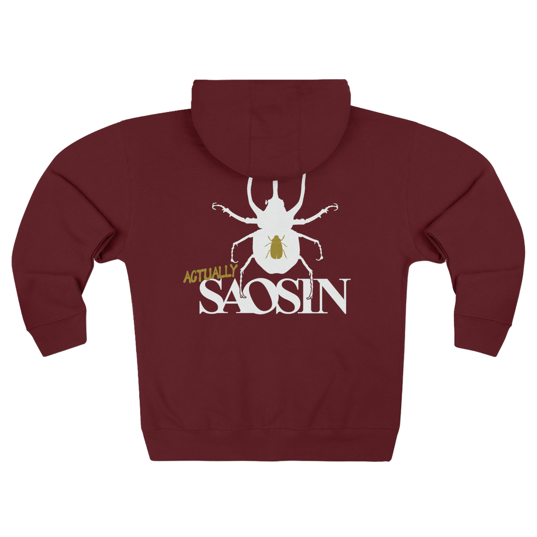 Not Dead American Actually Saosin Zip Hoodie