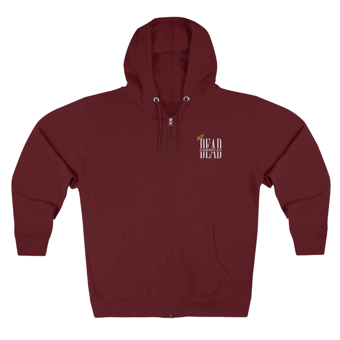 Not Dead American Actually Saosin Zip Hoodie