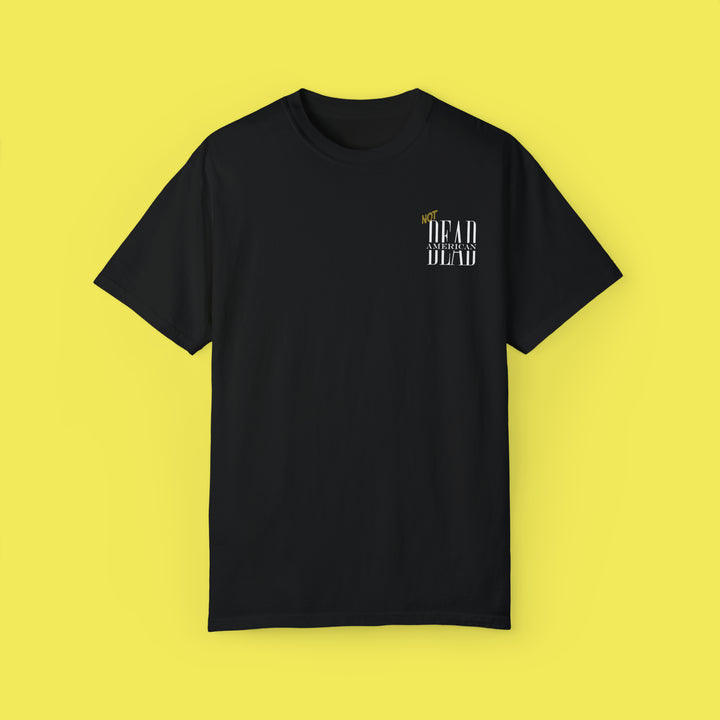 Not Dead American Actually Saosin T Shirt (White Print)