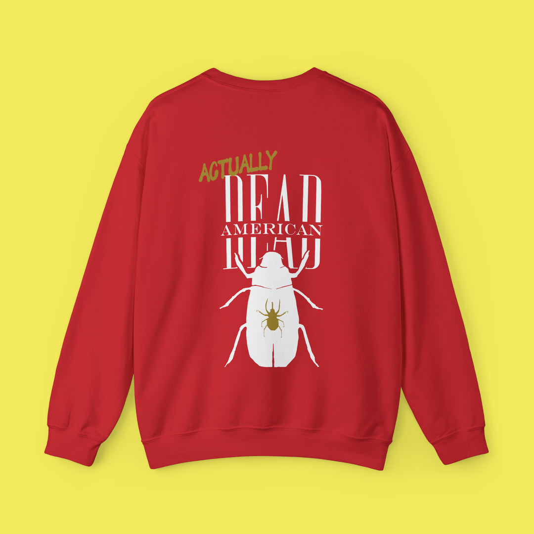Not Saosin Actually Dead American Crew Neck (White Print)