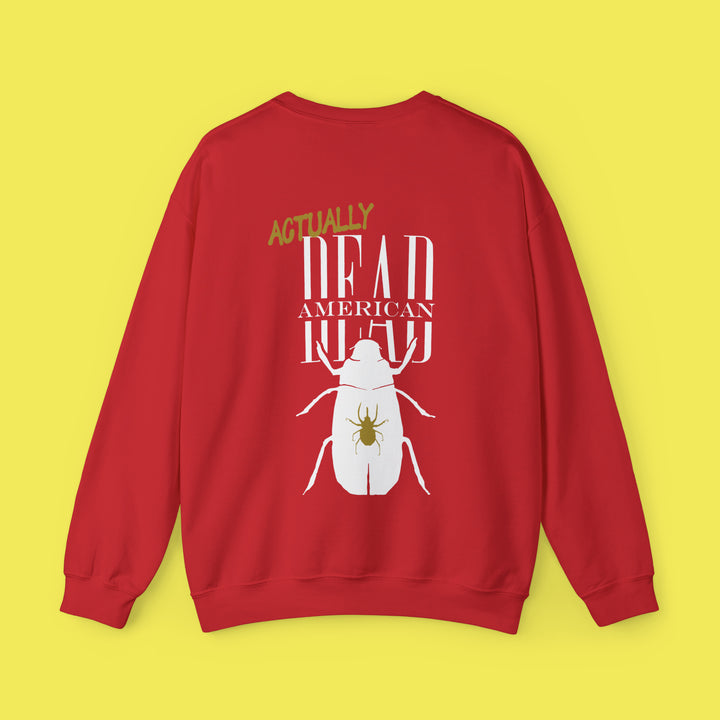 Not Saosin Actually Dead American Crew Neck (White Print)