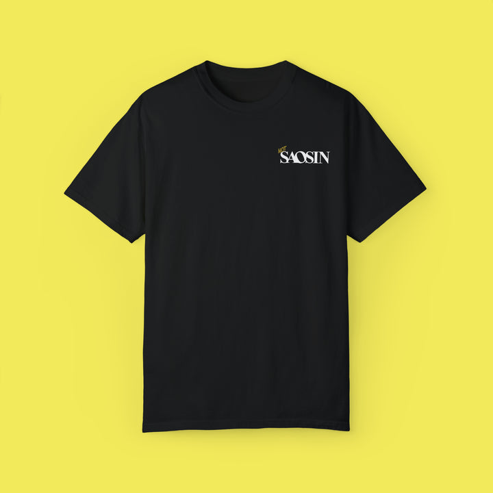 Not Saosin Actually Dead American T Shirt (White Print)