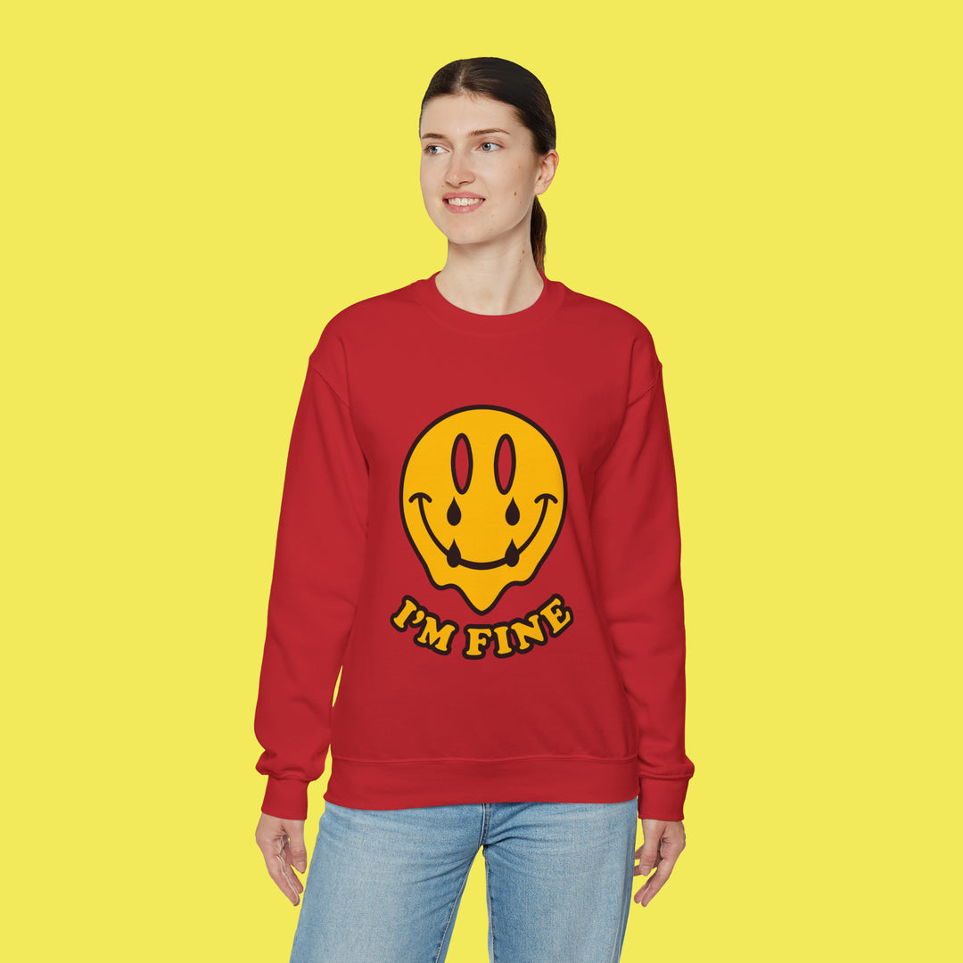 I'M FINE Crewneck Sweatshirt
