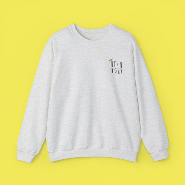 Not Dead American Actually Saosin Crewneck (Black Print)
