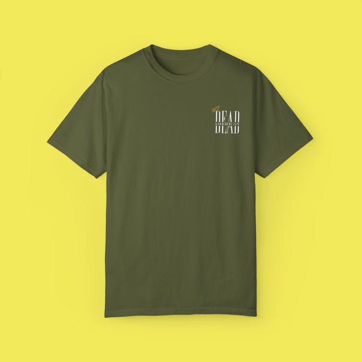 Not Dead American Actually Saosin T Shirt (White Print)