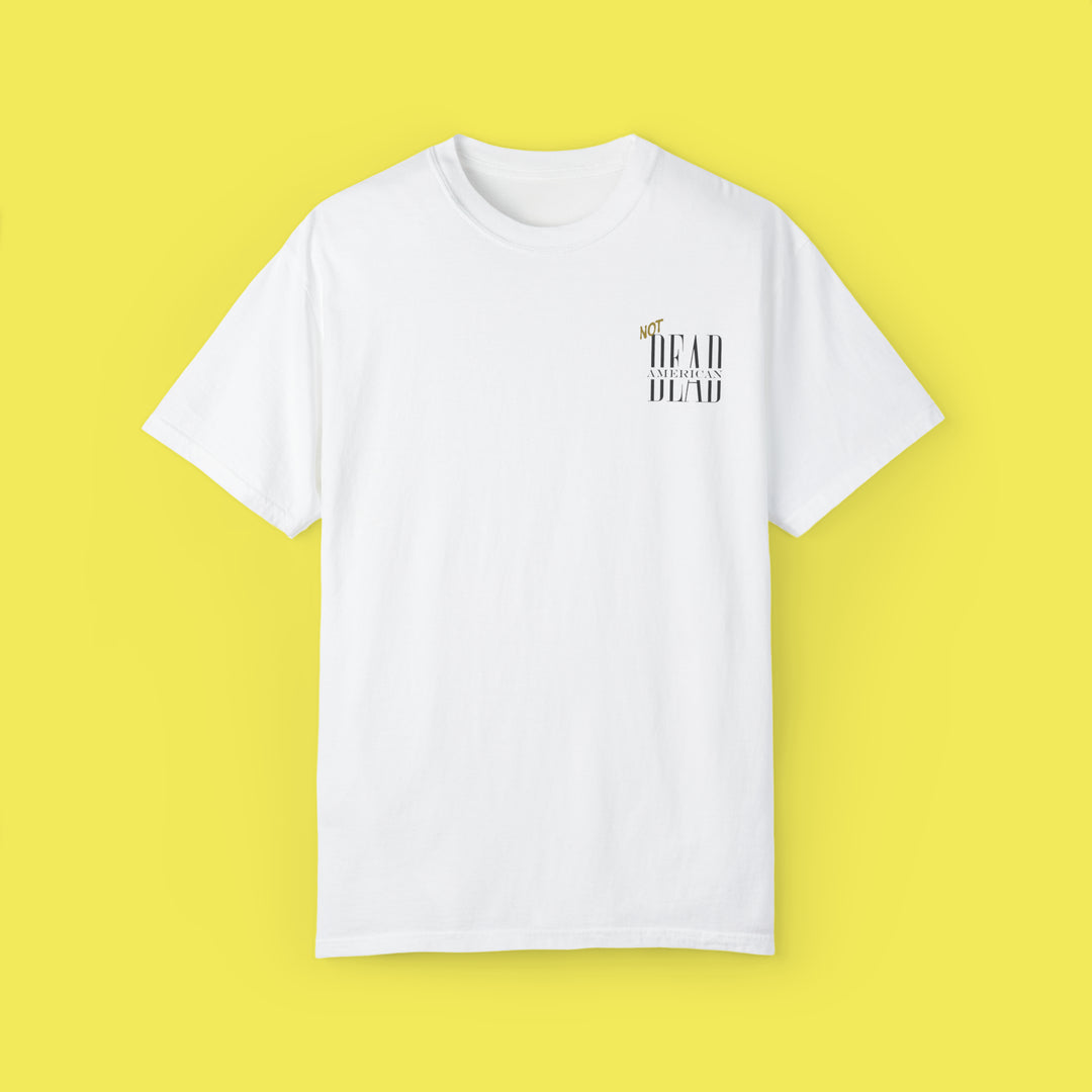 Not Dead American Actually Saosin T Shirt (Black Print)