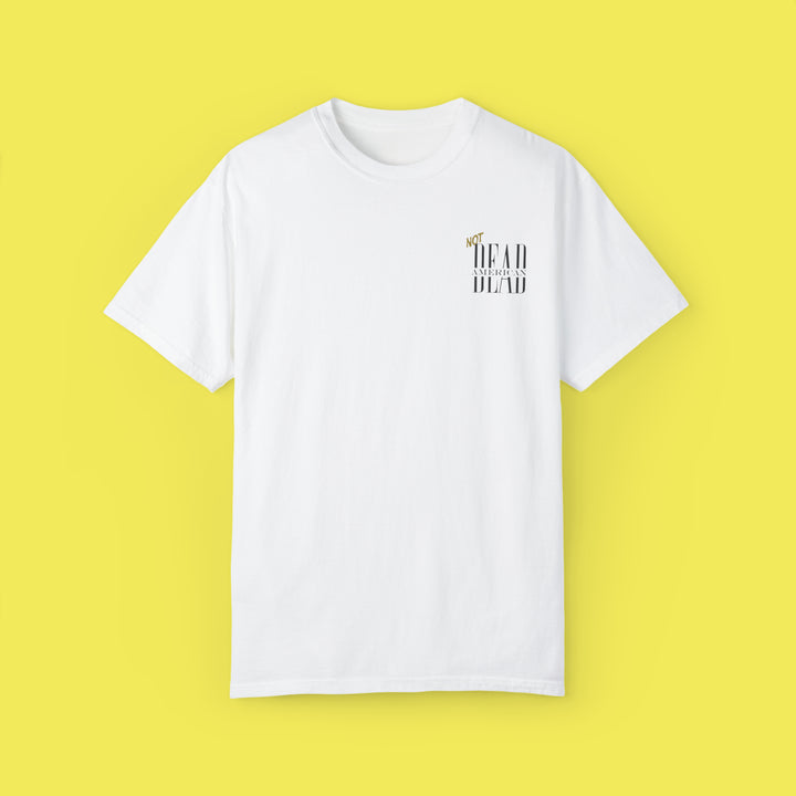 Not Dead American Actually Saosin T Shirt (Black Print)