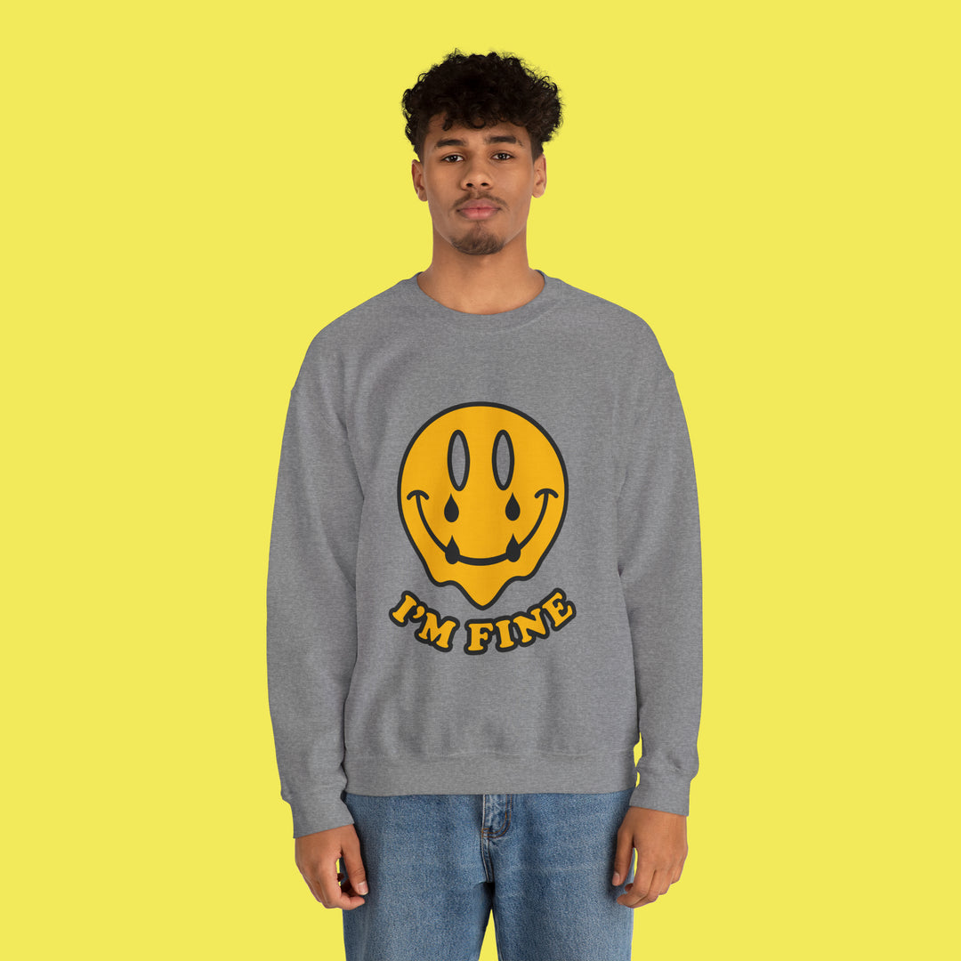 I'M FINE Crewneck Sweatshirt