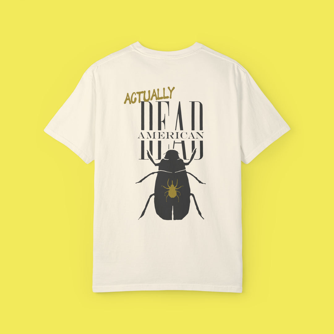 Not Saosin Actually Dead American T Shirt (Black Print)
