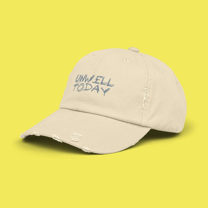 UNWELL TODAY Distressed Cap