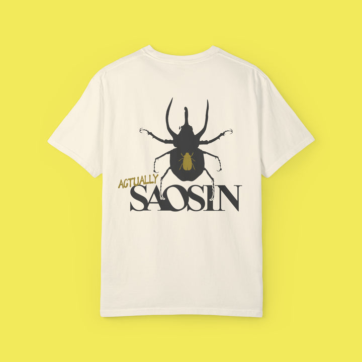 Not Dead American Actually Saosin T Shirt (Black Print)