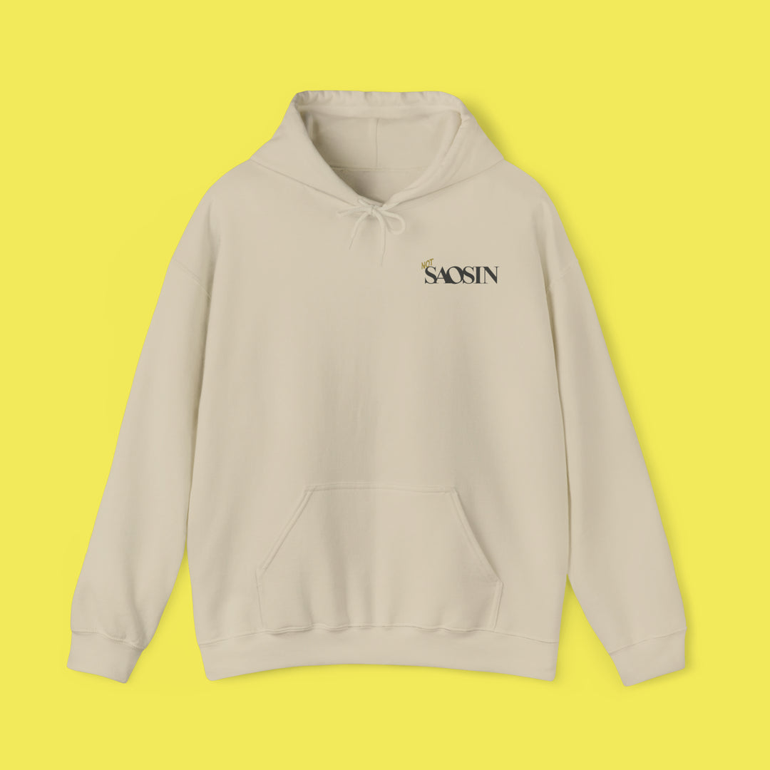 Not Saosin Actually Dead American Hoodie (Black Print)