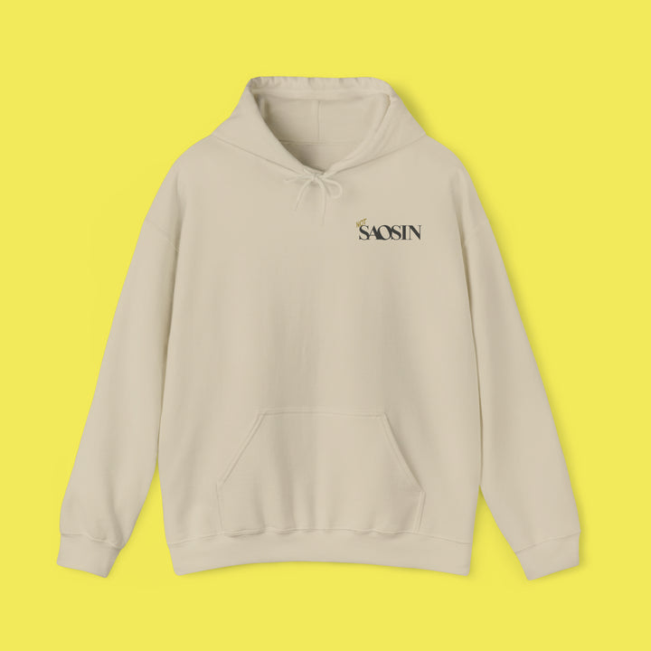 Not Saosin Actually Dead American Hoodie (Black Print)