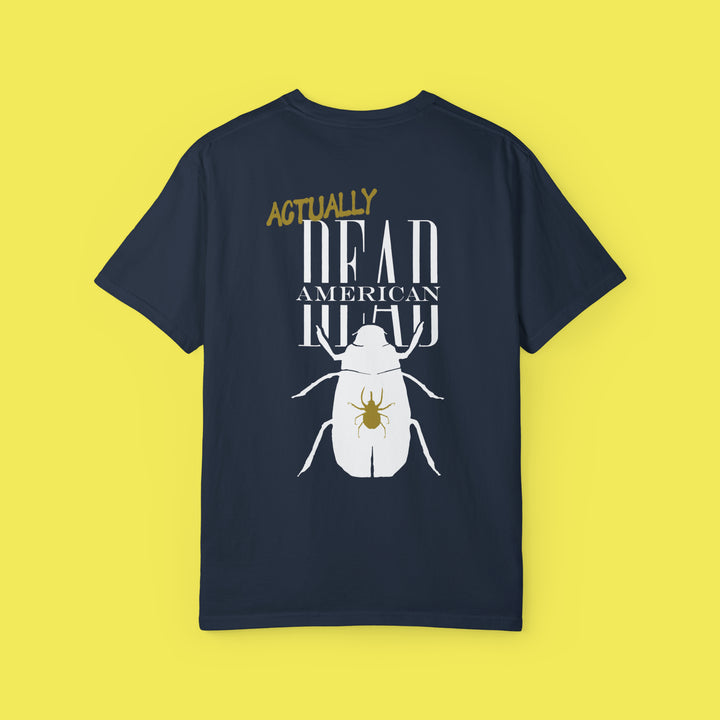 Not Saosin Actually Dead American T Shirt (White Print)