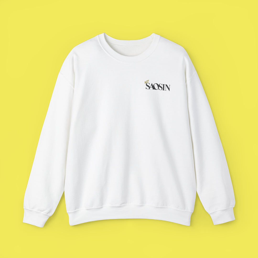 Not Saosin Actually Dead American Crewneck (Black Print)