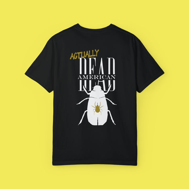 Not Saosin Actually Dead American T Shirt (White Print)