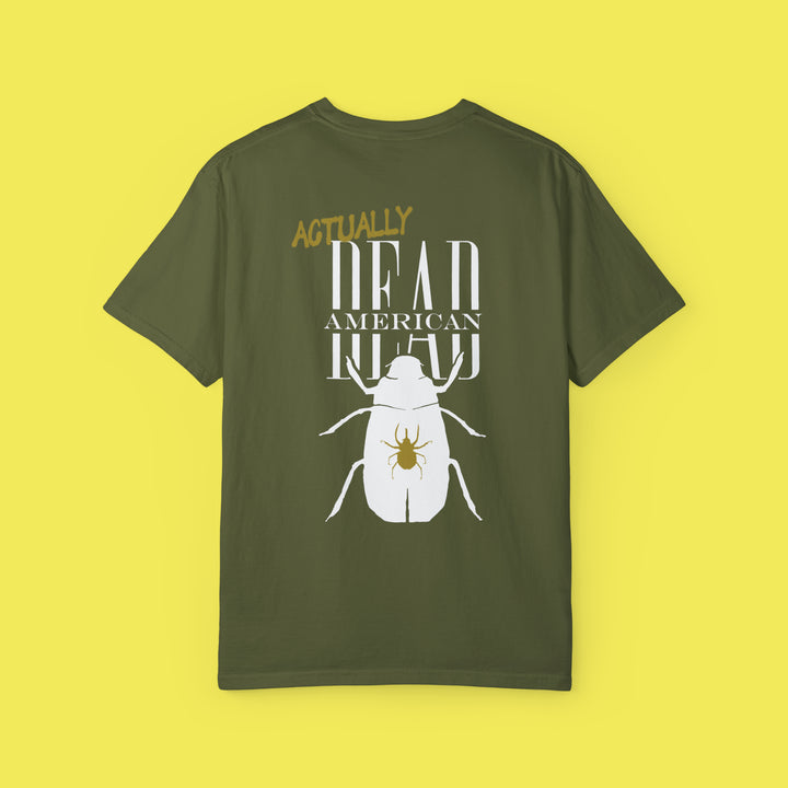Not Saosin Actually Dead American T Shirt (White Print)