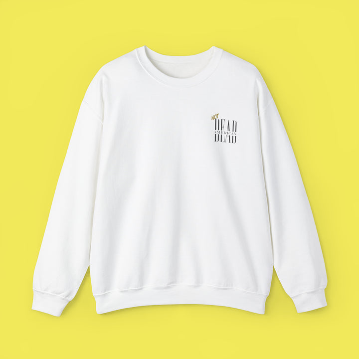 Not Dead American Actually Saosin Crewneck (Black Print)