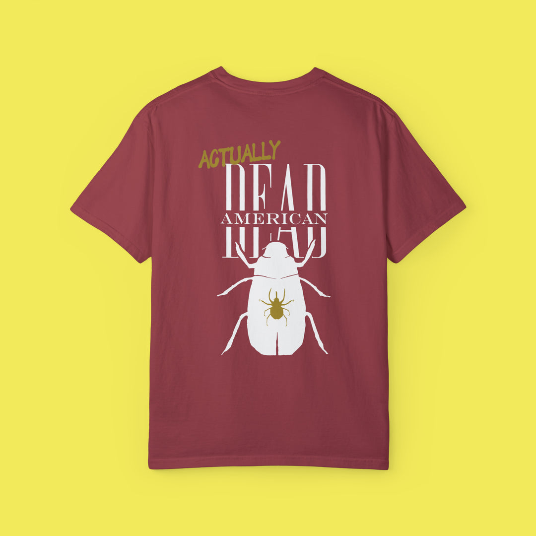 Not Saosin Actually Dead American T Shirt (White Print)