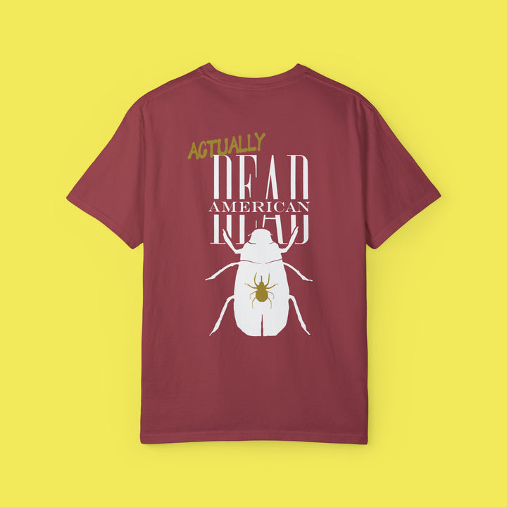 Not Saosin Actually Dead American T Shirt (White Print)