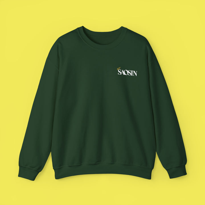 Not Saosin Actually Dead American Crew Neck (White Print)