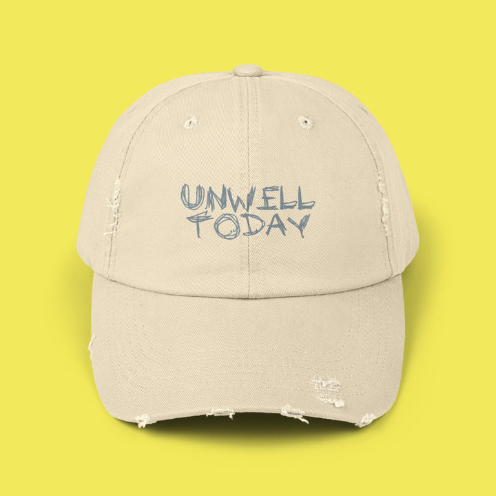 UNWELL TODAY Distressed Cap