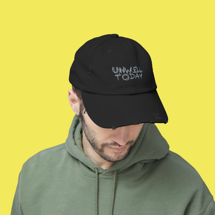 UNWELL TODAY Distressed Cap