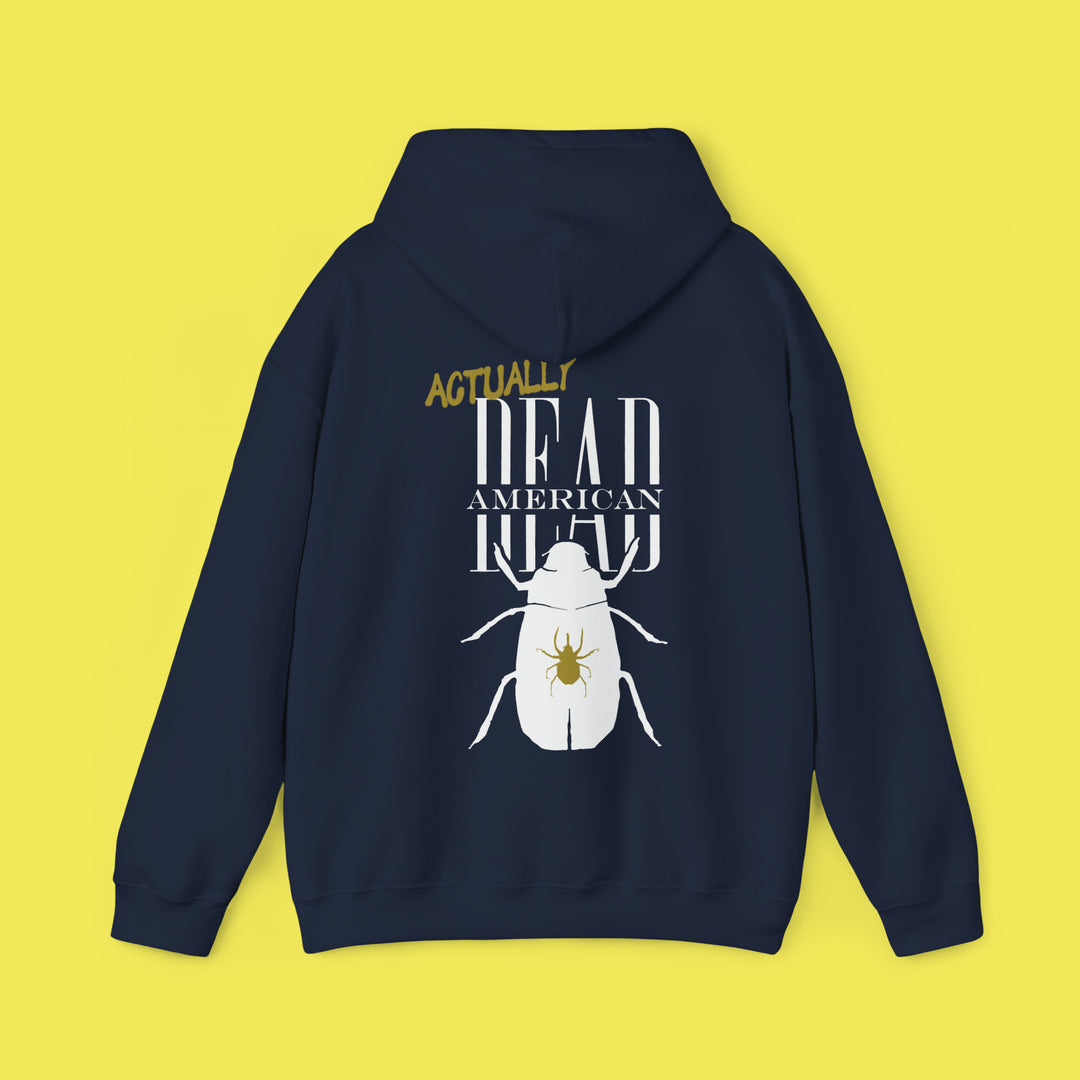 Not Saosin Actually Dead American Hoodie (White Print)