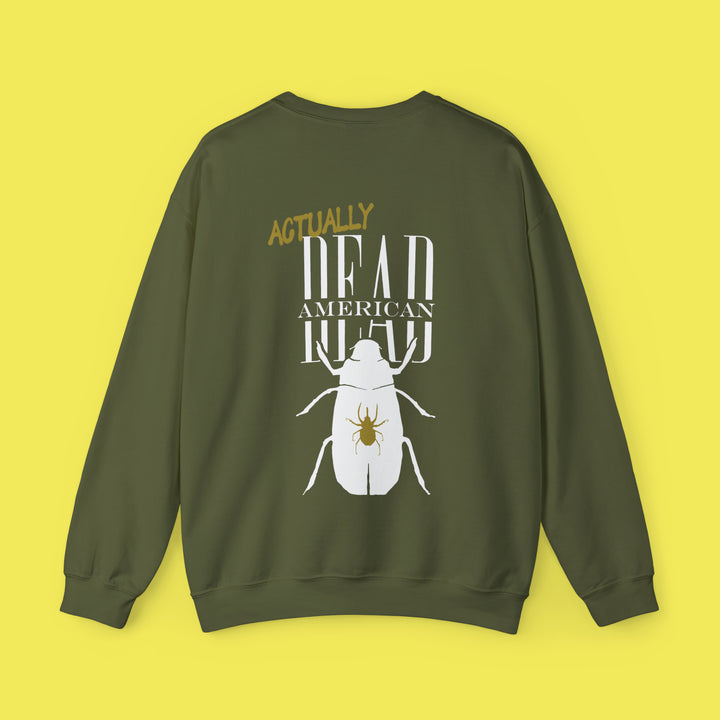 Not Saosin Actually Dead American Crew Neck (White Print)