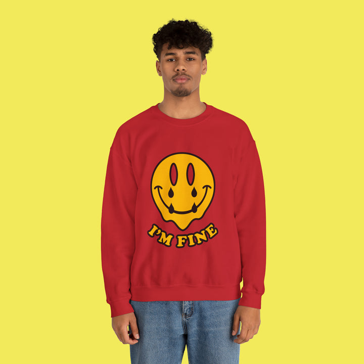 I'M FINE Crewneck Sweatshirt