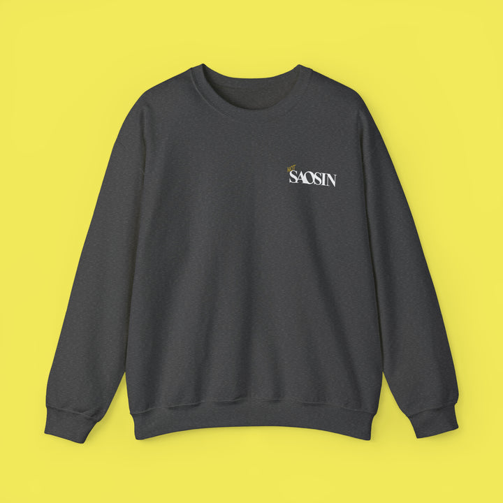Not Saosin Actually Dead American Crew Neck (White Print)