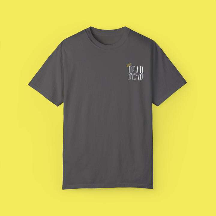 Not Dead American Actually Saosin T Shirt (White Print)
